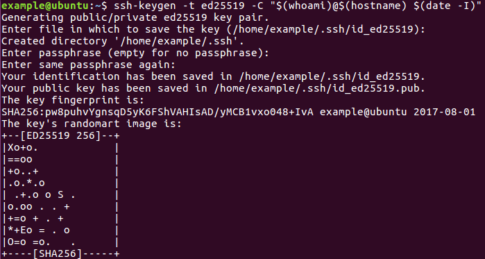 Ssh-keygen